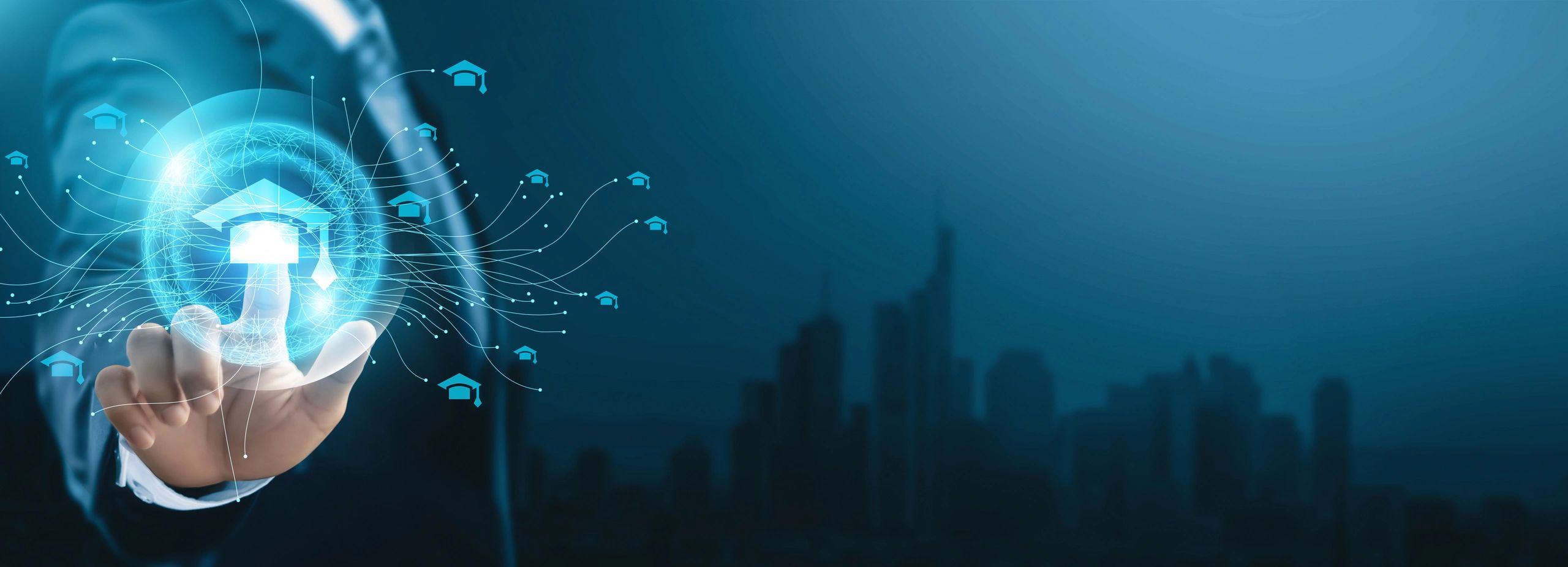 Satellite data center analyzing search areas.